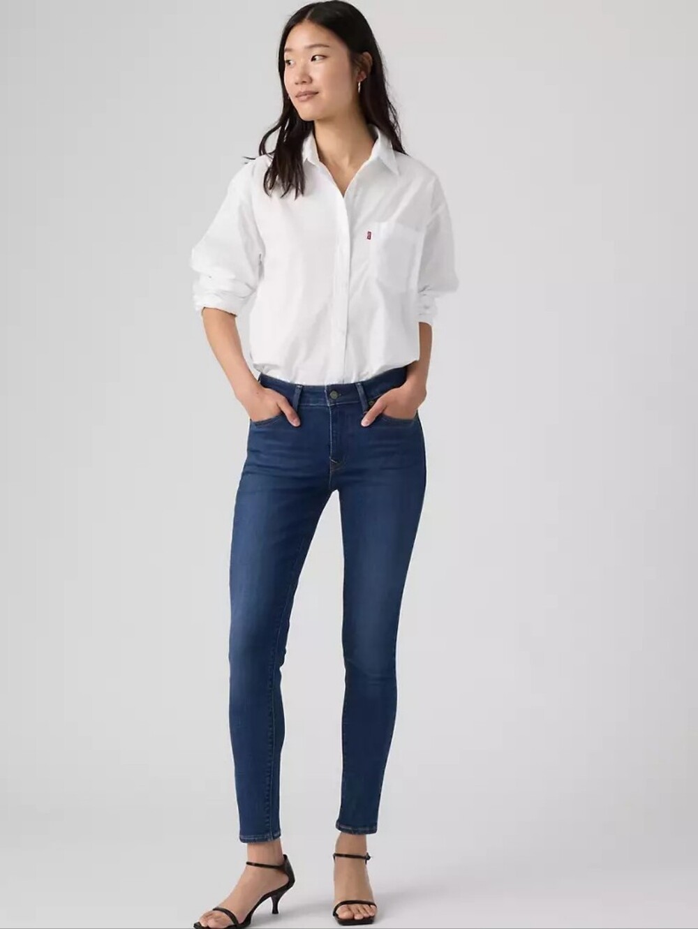 Levi's 711 Skinny Stretch Jeans - Picture 8 of 10